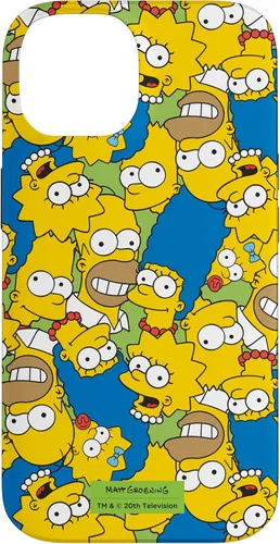 Vista 4 de The Simpsons Homer Marge Bart Lisa Maggie Print - Carcasa para iPhone 17