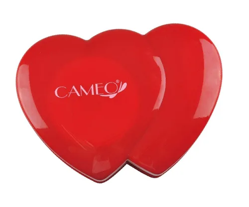 Vista 4 de Kit de color rojo de doble corazón Glamour Girl de maquillaje de Cameo