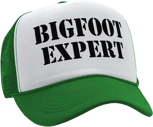 Vista 3 de The Goozler - Bigfoot Expert - Sasquatch Squatchin Hunter - Gorra de camionero estilo retro vintage