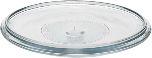 Vista 5 de CorningWare G-5C - Tapa de vidrio de repuesto redonda acanalada transparente de 1.5 cuartos de galón