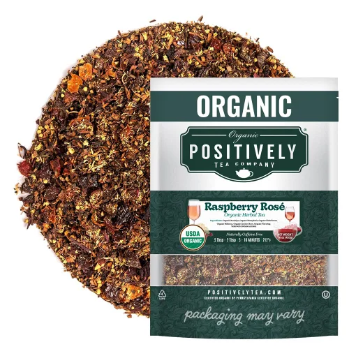 Vista 59 de Bolsas de hojas sueltas para té. Orgánicas por USDA. Positively Tea LLC.