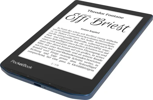 Vista 3 de PocketBook Verse Pro Lector de E-Libros Impermeable Pantalla táctil E-Ink Carta™ HD de 6'' amigable para los ojos Lector de Audio-Libros