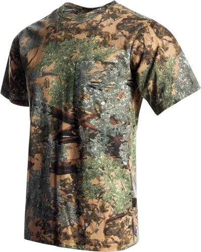 Vista 3 de King's Camo Camiseta de caza de manga corta de algodón Desierto sombra