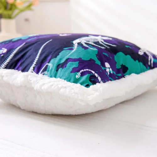 Vista 7 de NTBED Almohada de Lectura con Estampado de Camuflaje, Almohada de Cuña para Cama con Respaldo y Brazos, Almohada de Relajación para Sofá y TV