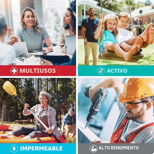 Vista 2 de Care Science Paquete de vendajes adhesivos variados, tamaños surtidos, 300 unidades Surtido de vendajes empaquetados individualmente. Incluye