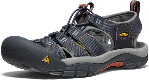 Vista 55 de KEEN Newport H2 Sandalias de punta cerrada para hombre Aleación/oro crema