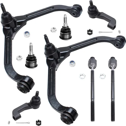 Vista 205 de Detroit Axle - Kit de brazos de control de extremo de 8 piezas para Toyota 2001-2003 Highlander 2002-2003 Camry Lexus ES300, 2 conjuntos de brazos