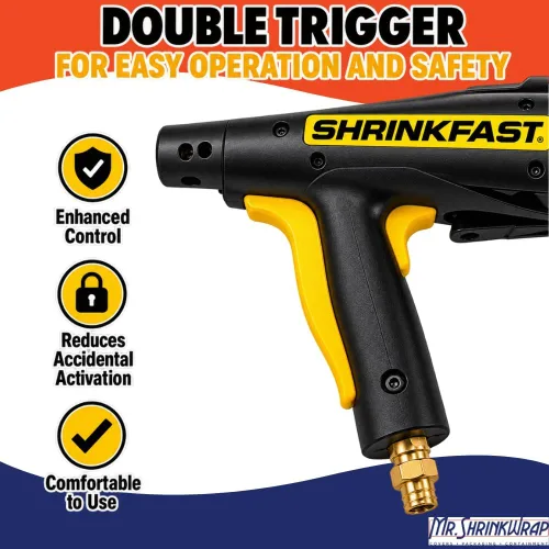 Vista 5 de Mr. Shrinkwrap Kit de pistola de calor 998 con conexiones rápidas