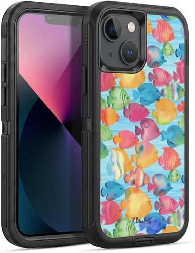 Vista 163 de Head Case Designs Officially Licensed Paul Brent Agate Mermaid Coastal Gel Armor Case [Military Grade Drop Protection] Compatible with Apple iPhone