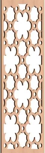 Vista 36 de 9 3/8"W x 24 3/8"H x 1/4"T Southgate Decorativos Paneles De Pared De Madera Calado, Abedul