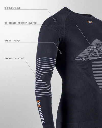 Vista 5 de X-Bionic® Energizer 4.0 Camisa de manga larga para hombre