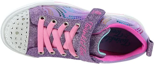 Vista 10 de Skechers Tenis unisex para niños Twinkle Sparks-Wing Charm