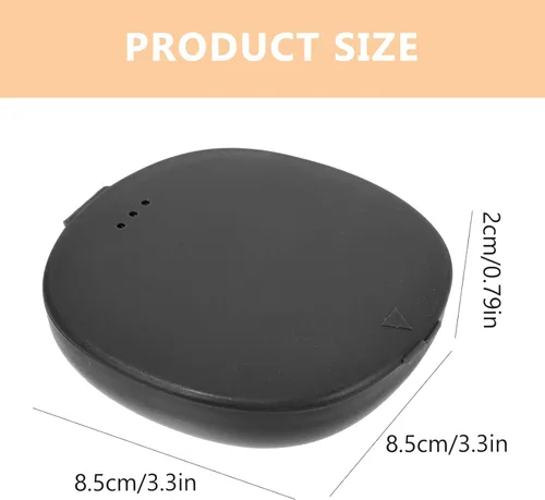 Vista 6 de Beavorty Caja de almacenamiento Caja de plástico portátil Soporte compacto Organizador de viaje para cuidado femenino