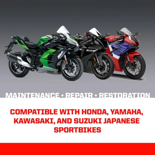 Vista 2 de Pit Posse PP2709SB - Paquete de 250 piezas para motocicleta métrica, deportiva métrica, para motocicleta, compatible con Honda, Yamaha, Kawasaki
