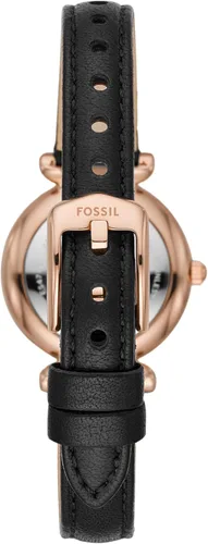 Vista 2 de Fossil Carlie - Reloj de cuarzo de acero inoxidable de tres manecillas para mujer