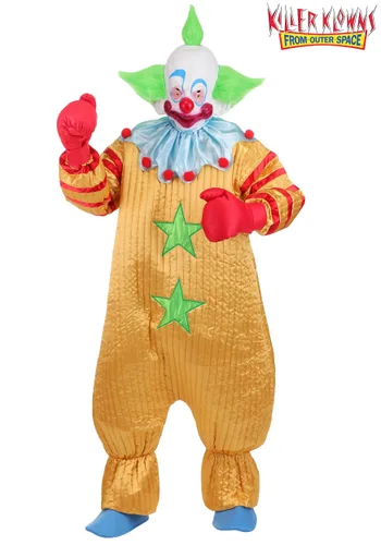 Vista 2 de Disfraz Corto Premium para Hombre de Killer Klowns from Outer Space Multicolor