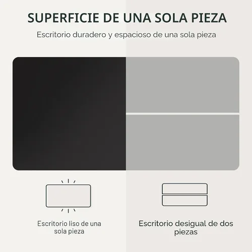 Vista 5 de FLEXISPOT E6 Pro - Escritorio de pie de 3 etapas con patas ovaladas de doble motor de 55 x 28 pulgadas, tablero de una pieza, mesa eléctrica