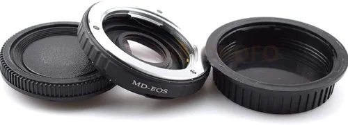 Vista 8 de Adaptador AF a EOS con vidrio óptico, compatible con lentes Sony Alpha A Minolta MA AF para cámaras SLR Canon EOS (EF, EF-S) 7D 550D 500D 1000D 60D