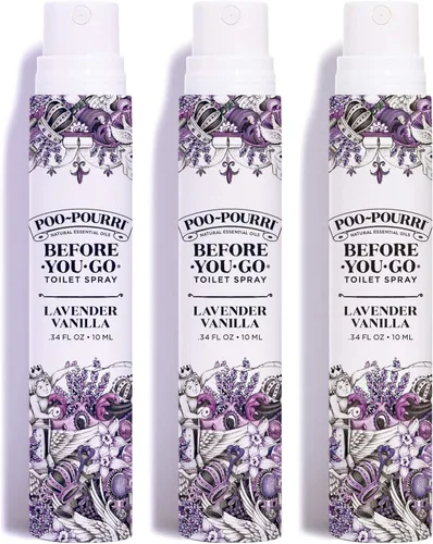 Vista 64 de Poo-Pourri Before-You-Go - Aerosol para inodoro, Bamboo Rain, 2 onzas líquidas, hasta 100 usos, desodorante para baño con aceites esenciales
