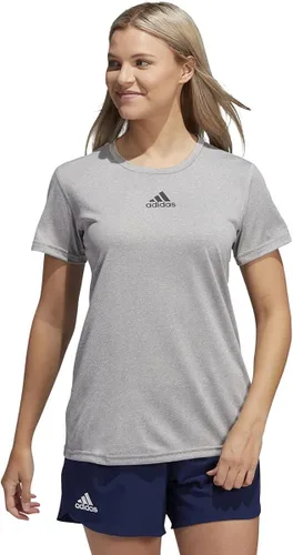 Vista 3 de adidas Camiseta Creator Climalite de manga corta con cuello redondo para mujer, 12H5