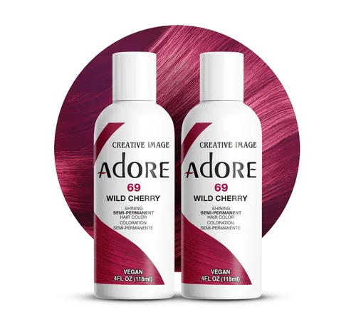 Vista 61 de Adore Tinte semipermanente verde para el cabello, vegano y sin crueldad, 4 onzas líquidas, 163 Green Apple (paquete de 1)