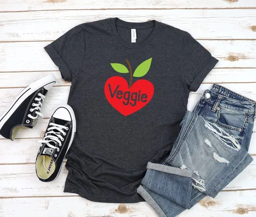 Vista 5 de Vegan T-Shirt for Women Plant Power Shirt Gift for Vegetarian Vegan Clothing Women Plant Powered Top Plant Based Life Tee