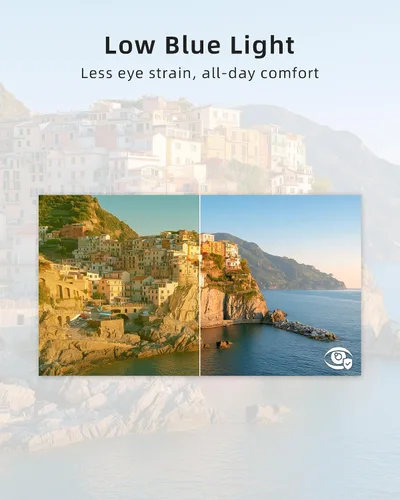 Vista 5 de KTC Monitor de computadora para juegos de 24 pulgadas 144Hz, panel FHD IPS