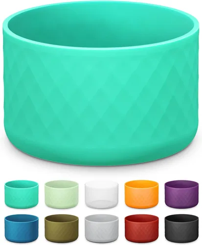 Vista 12 de Funda de silicona para botella de agua Owala de 40 oz, funda protectora antideslizante para botellas de acero inoxidable FreeSip/Twist/Flip