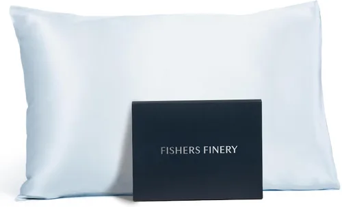 Vista 32 de Fishers Finery Funda de almohada de seda de morera 100% pura de 25mm (Rojo King)