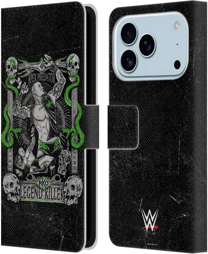 Vista 46 de Head Case Designs Officially Licensed WWE in My Veins Randy Orton Leather Wallet Case Compatible with Apple iPhone 11
