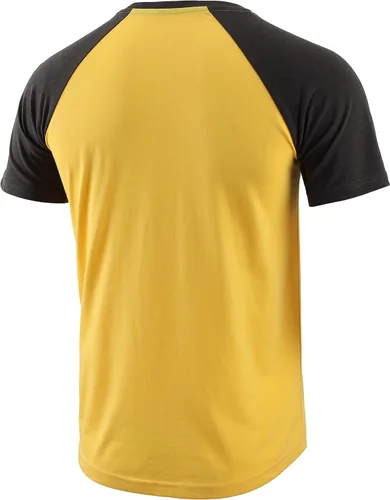Vista 2 de HARBETH Camiseta de béisbol deportiva de manga corta raglán para hombre