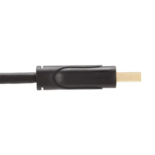 Vista 4 de Amazon Basics Cable DisplayPort 1.2, 21.6Gbps de alta velocidad, 4K @60Hz, 2K @165Hz, chapado en oro, 6 pies, negro