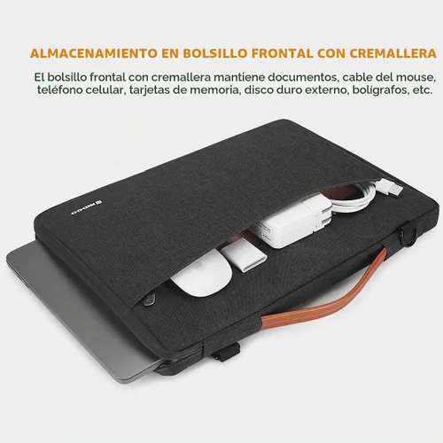 Vista 3 de Bolso NIDOO de 13-14 pulgadas para laptop, funda protectora para portátil de 13.5 pulgadas Surface Laptop 3 4 5/14.4" Surface Laptop Studio/ThinkPad