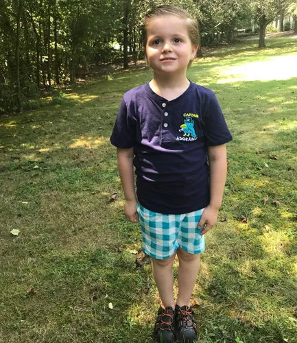 Vista 3 de Bumeex - Conjunto de ropa de algodón para niños pequeños, camiseta de manga corta y pantalones cortos