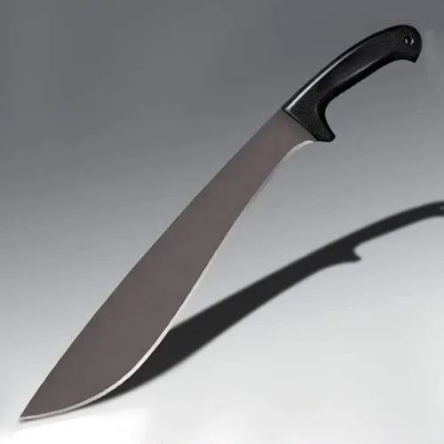 Vista 2 de Cold Steel 97JMS Machete táctico universal de acero al carbono con funda Cor-Ex, 22 pulgadas de largo, negro