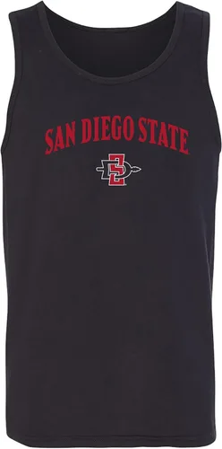 Vista 36 de NCAA Arch Logo - Camiseta sin mangas de la Universidad de la Escuela