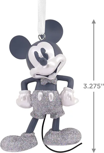 Vista 4 de Hallmark Disney - Adorno navideño de Mickey Mouse para el 100 aniversario