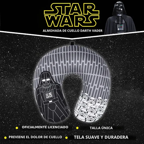 Vista 6 de FUL Star Wars Darth Vader and Storm Trooper - Almohada de viaje para cuello