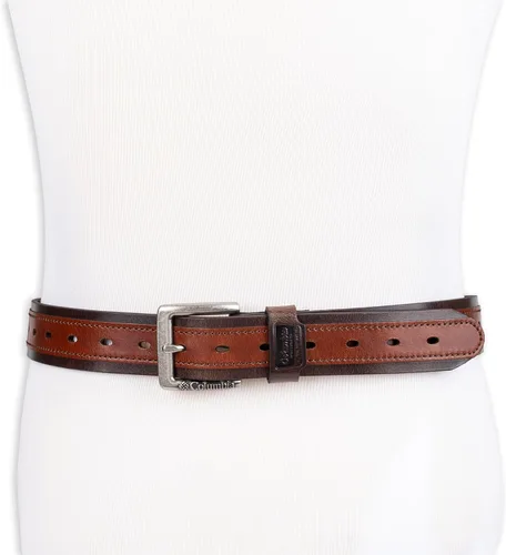 Vista 5 de Columbia Mens Trinity Logo Everyday Casual Dress Belt, Regular and Big and Tall Sizing