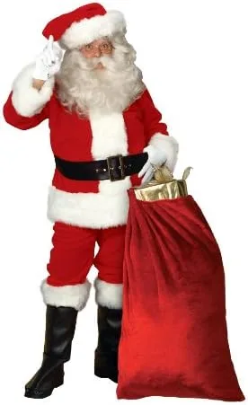 Vista 2 de Rubie's Costume CO - Traje de Papá Noel Imperial XXL para hombre