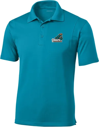 Vista 32 de Polo atlético de micro piqué NCAA para hombre Prime con cuello propio