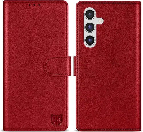 Vista 11 de ZZXX Funda tipo cartera para Samsung Galaxy A54 5G con bloqueo RFID, ranura para tarjetas, función atril, cierre magnético, funda protectora