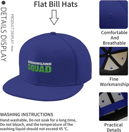 Vista 6 de Baseball Hats Ash-Wednesday Beach Baseball Hats for Women Summer Hat Light Weight shenaniganss Squad Sun Hats