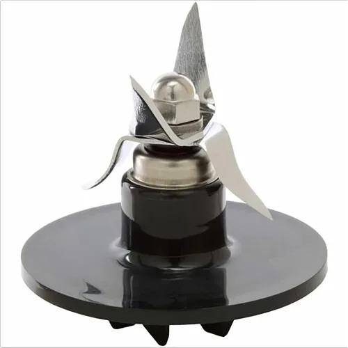 Vista 2 de Cuchilla de licuadora de repuesto, ensamblaje de corte de licuadora de acero inoxidable compatible con licuadoras Cuisinart CB-18 CB-600 CBT-500