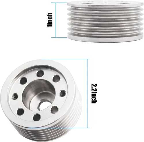 Vista 3 de Polea de sobrealimentador (reducción del 15%) de repuesto para R53 MINI Cooper S (2002-2006)