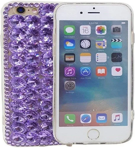 Vista 16 de Funda para Moto G4 Play, lujo 3D hecho a mano con piedras brillantes de cristal, diamantes de imitación brillantes, para Motorola Moto G4 Play