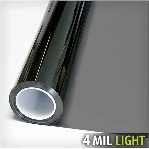 Vista 4 de FDB s4mb50 Película para ventana de seguridad y sol Control 4 mil Negro 50 (Luz)