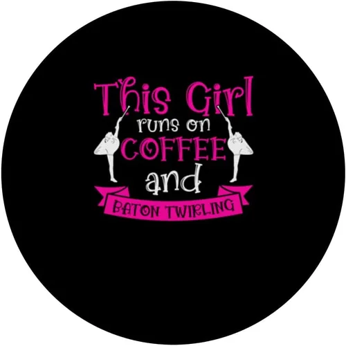 Vista 3 de Majorette Twirler Baton Twirling PopSockets Swappable PopGrip