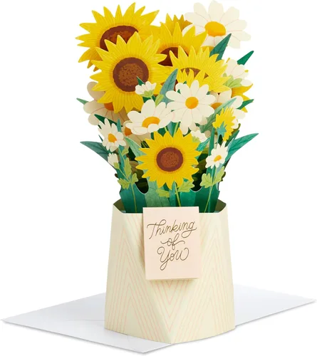 Vista 8 de Hallmark Paper Wonder - Tarjeta de cumpleaños, tarjeta de agradecimiento, tarjeta de motivo, tarjeta para todas las ocasiones (piña)