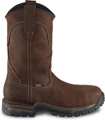 Vista 3 de Irish Setter, Two Harbors, para hombre, 11 pulgadas, impermeable, puntera de seguridad de acero, bota de trabajo Non-Metallic Square Toe